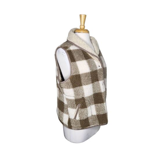 Woolrich Y2K Glacier View Sherpa Fleece Vest XL - Picture 3 of 7